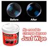 KJM Scratch Repair Wax Kit - 5-Second Lens Restoration, No-Damage Headlight Repair, Polishing Effect for Glasses & Eyewear, Clea