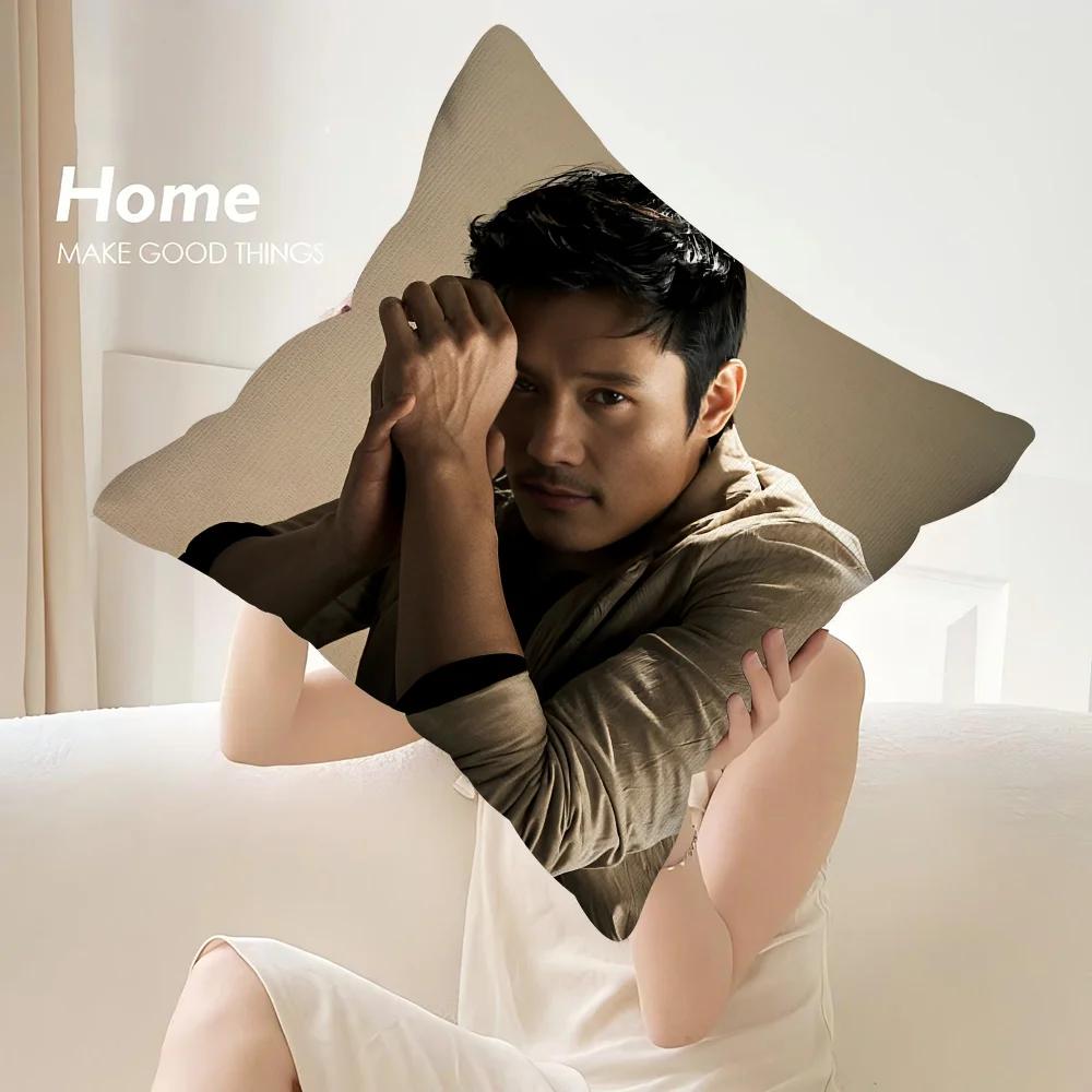 L-Lee Byung Hun Pillow Case Polyester Fabric Throw Pillows Sofa Home Decoration Accessories Pillow Cover