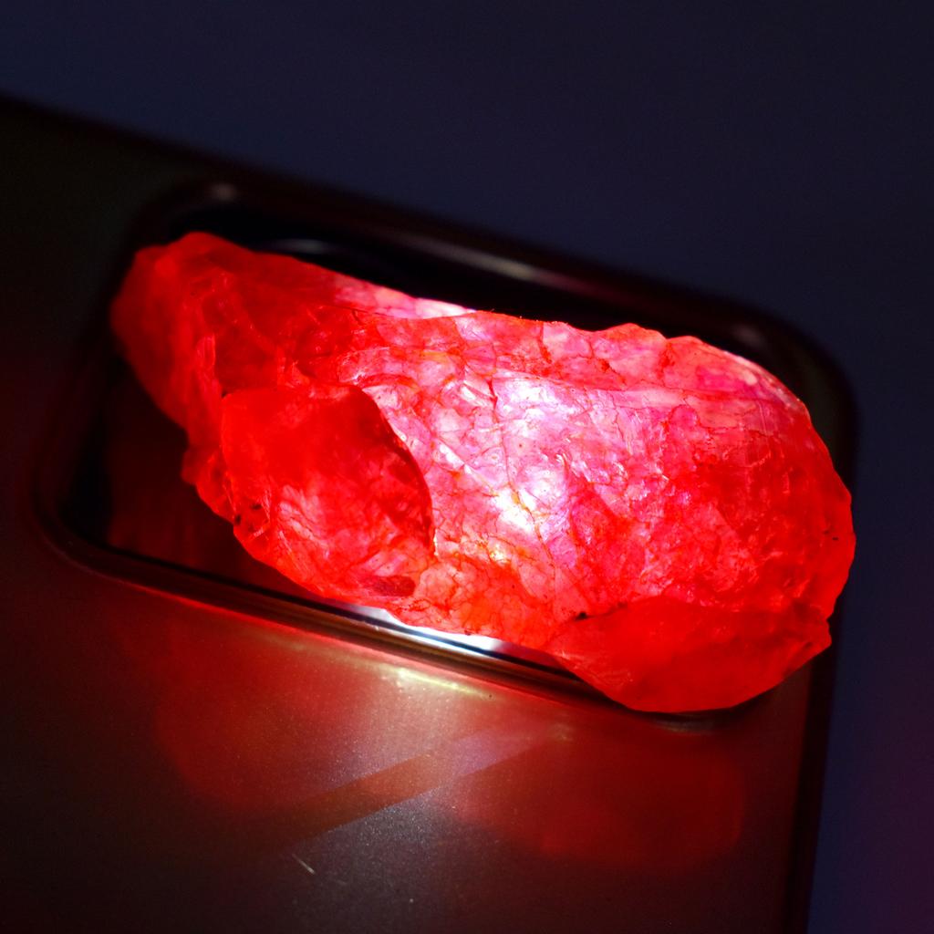119.65 Carat Natural Huge Size Ruby Red Uncut Rough Loose Gemstone CERTIFIED va-210