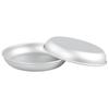 Aluminum Alloy Plate Food Serving Dish Snack Dish Dessert Tray Camping Storage Dish