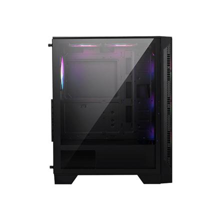 MSI PC Case MAG FORGE 120A AIRFLOW Side Window Black Mid-Tower Power Supply Included No