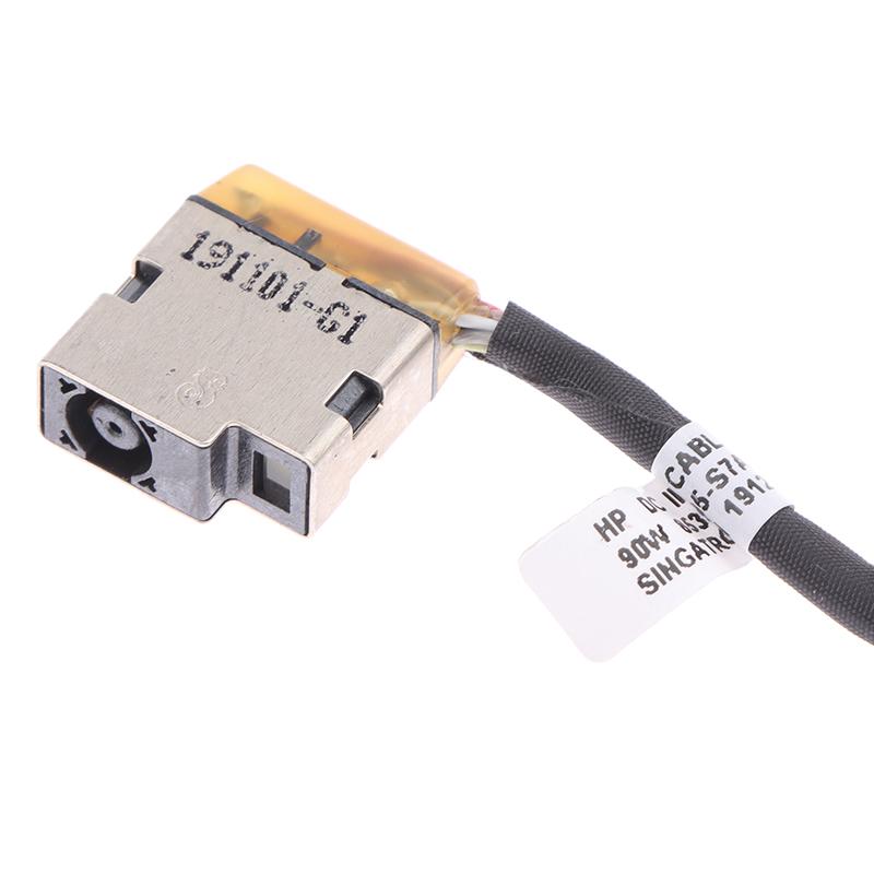 Laptop Dc Güç Jakı Kablo Demeti Soket Fiş Şarj Portu Kablo Değişimleri Hp 430 440 450 455 470 G4 G5 G6 G7 İçin