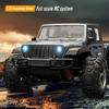 C8819 1:20 4WD Rc Car Off-road with LED Lights Full-scale Simulation Professional 2.4G Remote Control Cars Pickup Truck Toy
