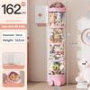 Toy Storage Tube Doll Organizer Bucket Large Transparent Organizing Cylinder Multifunctional Luxury Plastic Organization Boxes