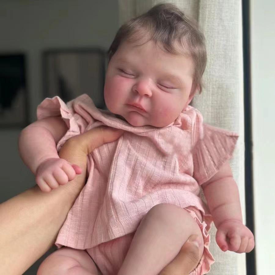 50cm Bambine Ragazze Giocattoli alla Moda Bambola Rinascita da 10 pollici Bambola Simulazione Avanzata Bambola Carina Adorabile