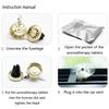 Car Air Freshener LED Mini Perfume Clip For Car Air Outlet Aromatherapy Freshener Auto Accessories Colorful Options Available