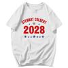 Men T Shirt Stewart Colbert 2028 Funny Retro Idea Y2K Graphic Short Sleeve Unisex Clothing T Shirts