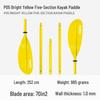 KOETSU Surf Paddleboard Dual-Use Aluminum Paddle: Single/Double Head Kayak & Paddleboard Paddle