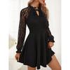 Damen Kurzes Frühlings- Und Sommerkleid, Sexy, Modisch, Lässig, Urlaub, Täglich, Kurzärmlig, Satin-Hosenträgerkleid