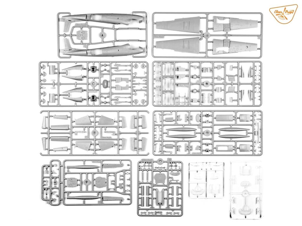 Clear Prop! 1/72 Scale U.S. OV-1B Mohawk Naval Test Pilot School Plastic Model Kit CPU72038