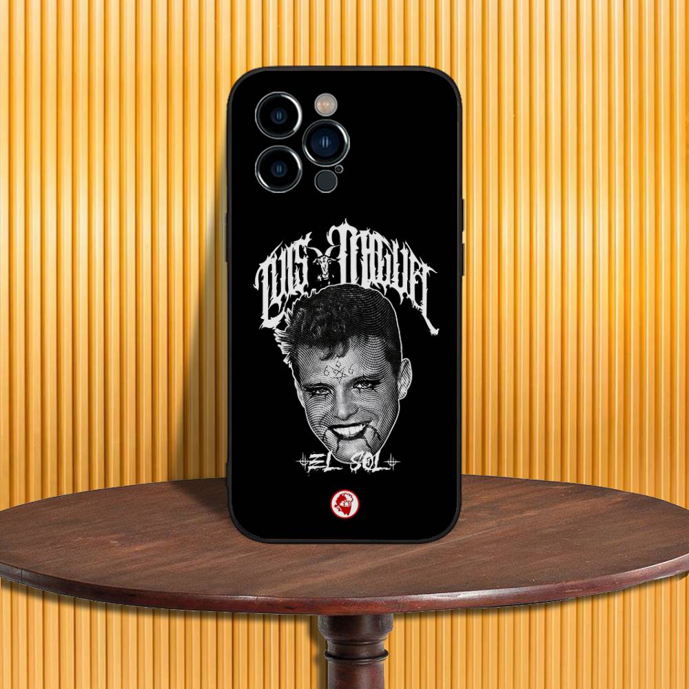 L-Luis M-Miguel Phone Case For iPhone 17,16,15,14,13,12,11,Pro,Max,Plus,X,XS,SE4,E,Mini,Soft Black Case