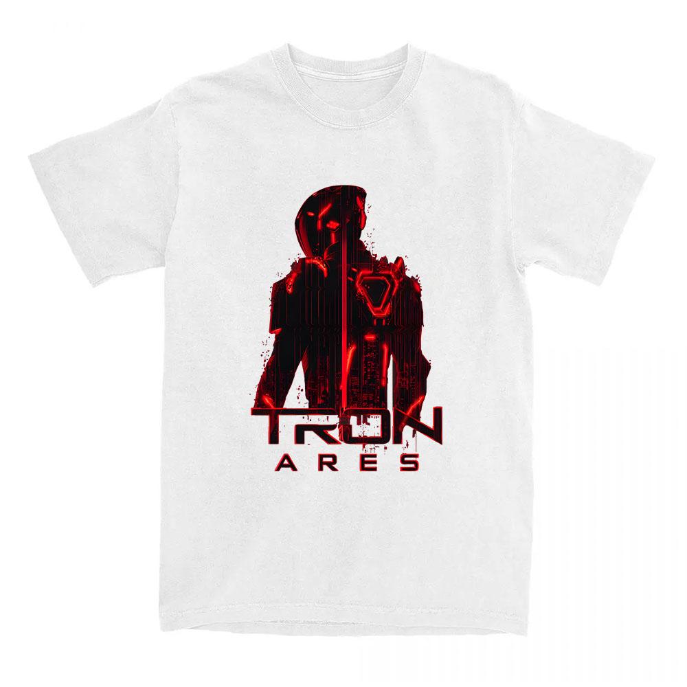 Film TRON Ares T-shirt Rockband Nine Inch Nails NIN T-shirts Bomull Lös Kortärmad Damkläder Streetwear Grafiska T-shirts