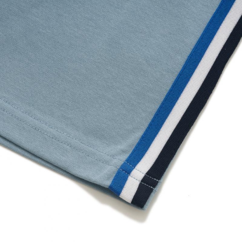 Blu DoT Long Sleeve Graphic PrinT T shirT Sb