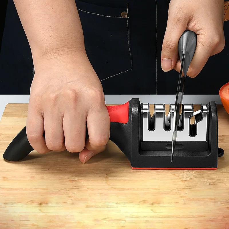 Nové produkty pro rychlé broušení nožů, domácí elektrická/ruční ostřička nožů automatická profesionální nůžky na nože řezné nástroje