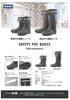 Safety Boots Safety PVC Boots SPR101 Black [Rikioh] (Long) Men's X_l