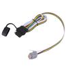 Custom Vehicle 4 Way Flat Trailer Wiring Harness Kit Fit for Nissan Pathfinder Infiniti QX60 2013-2020 Rear Trailer Hitch Wiring Harness Replace