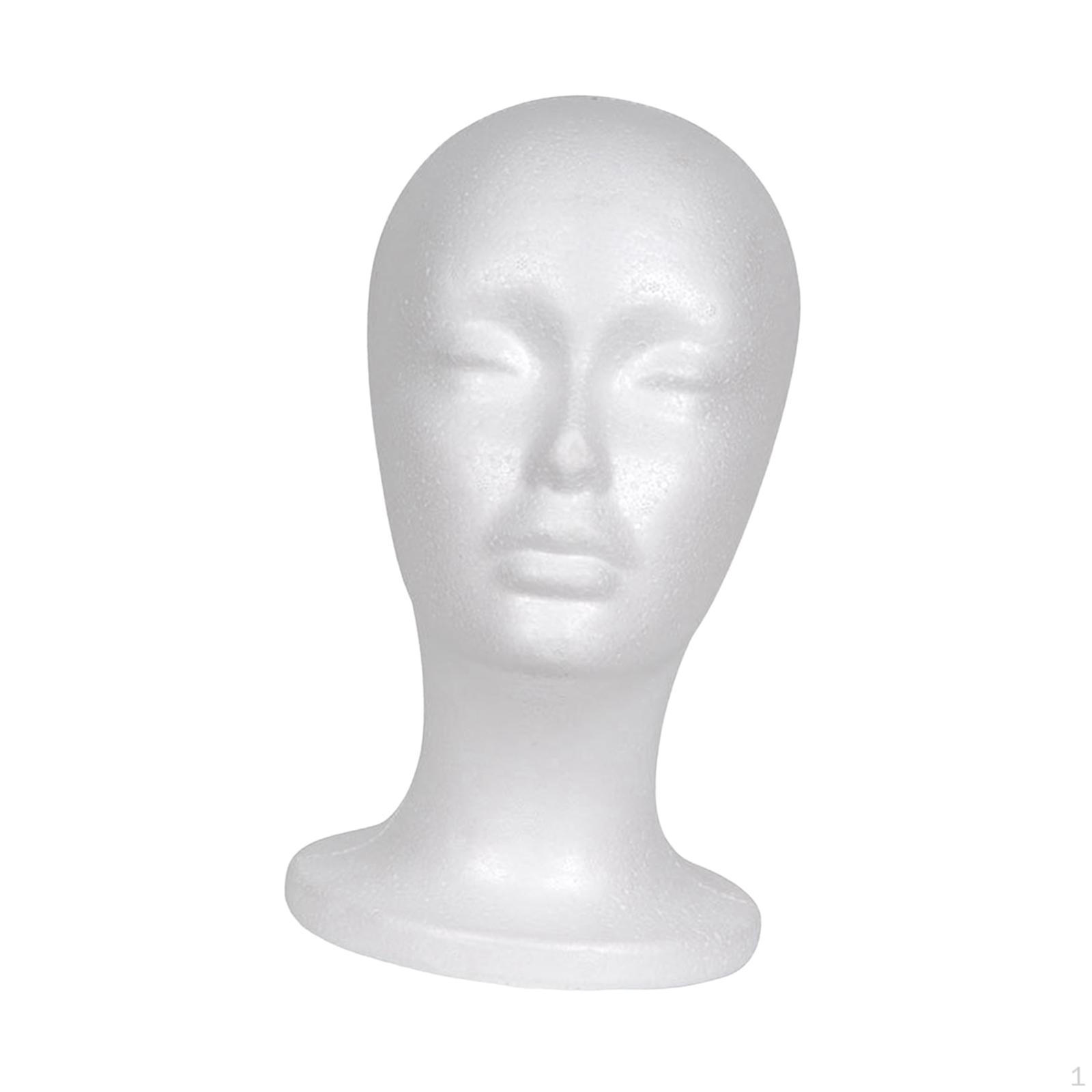 

Elegant Female Foam Mannequin Head for Stylish Hair Presentation Style B