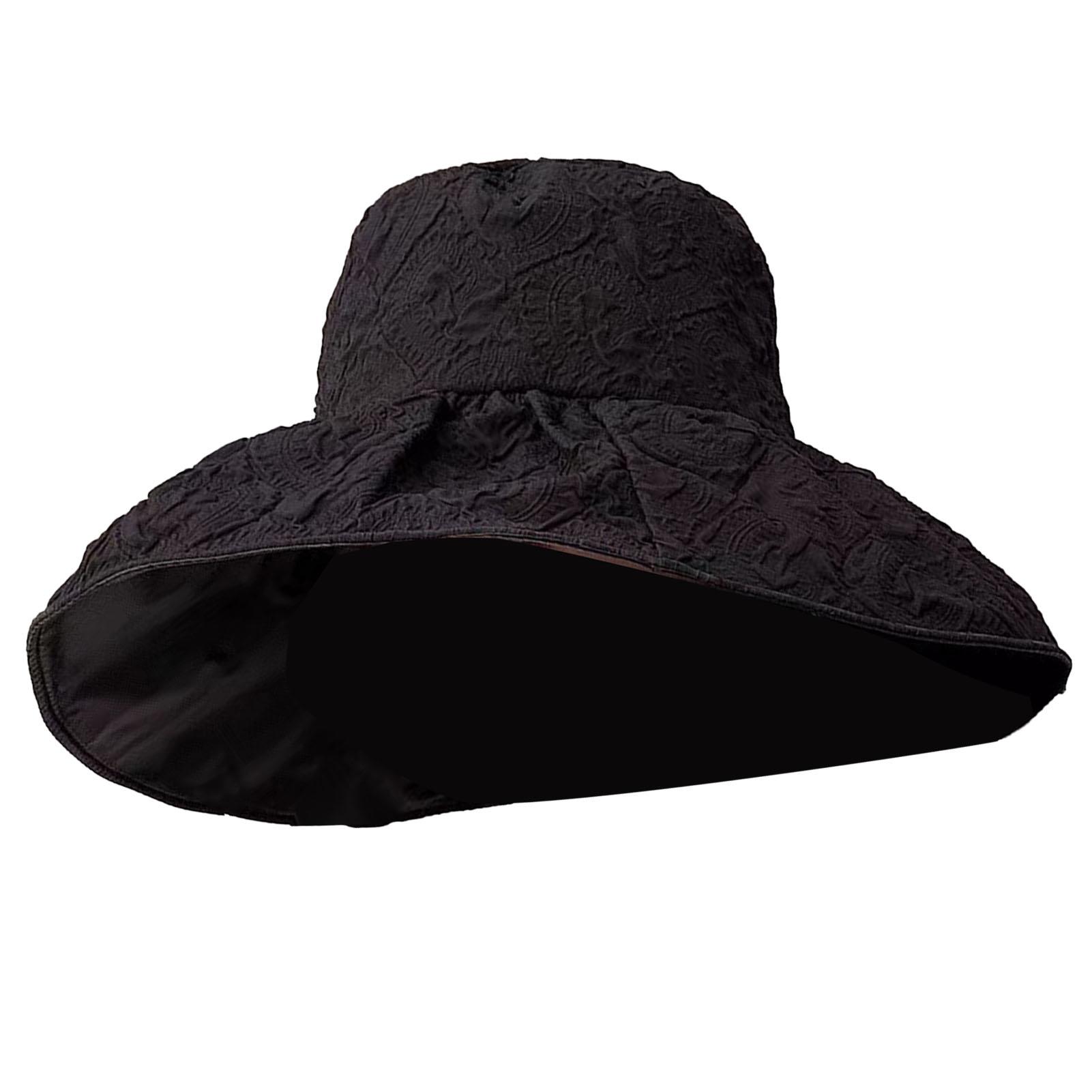 

Wide Brim Sun Hat UV Brthable UPF 50 Fisherman Hat for Women Bch Sun Hat
