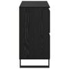 Sideboard in Black Oak Look 60 x 35 x 70 cm
