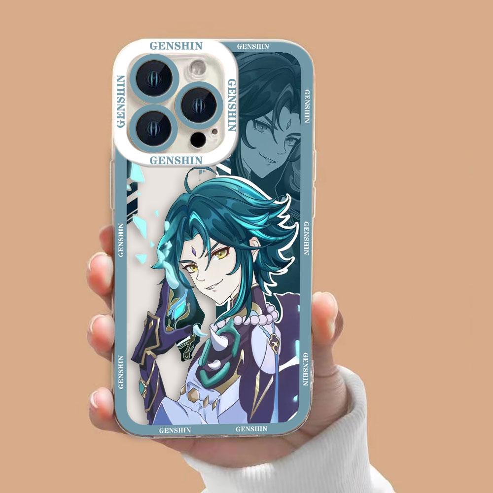 Genshin Impact Xiao Yeo Clear Phone Case For Samsung Galaxy S26 S25 S24 S23 S22 S21 S20 FE PLUS ULTRA EDGE Silicone Case Shell