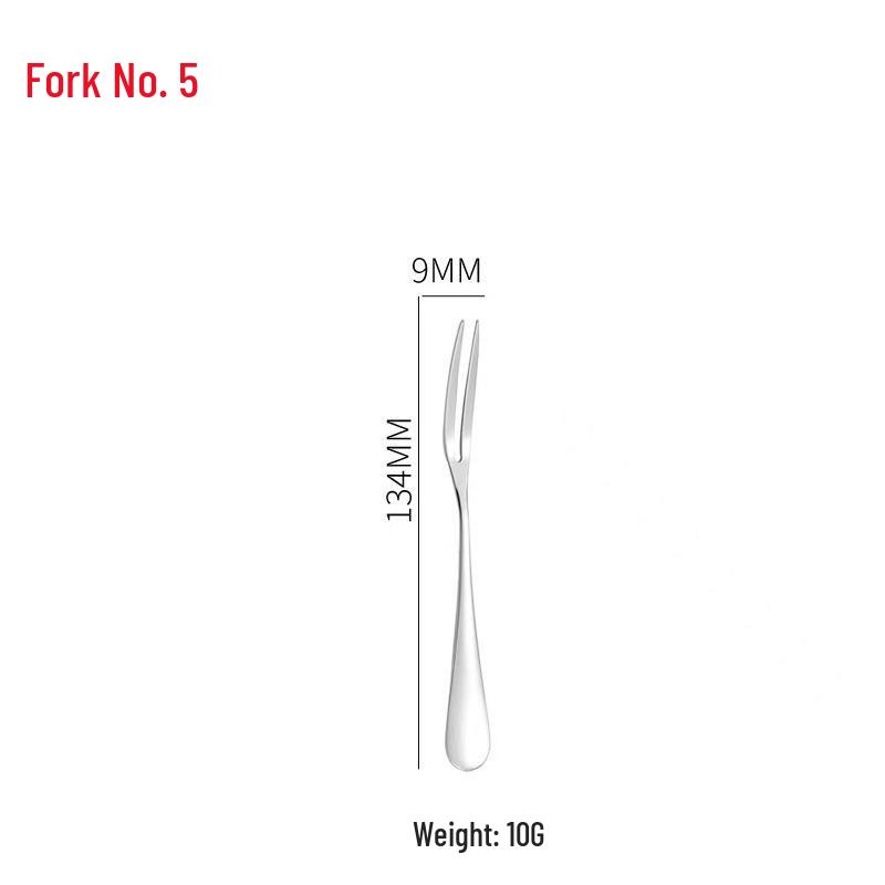 1010 Series 410 Stainless Steel Western Tableware Set – Serving Spoon & Cake Set for Restaurants & Hotels
