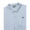 Bbc Earth Pocket Snap Short Sleeve Anorak  Blue  Jasper