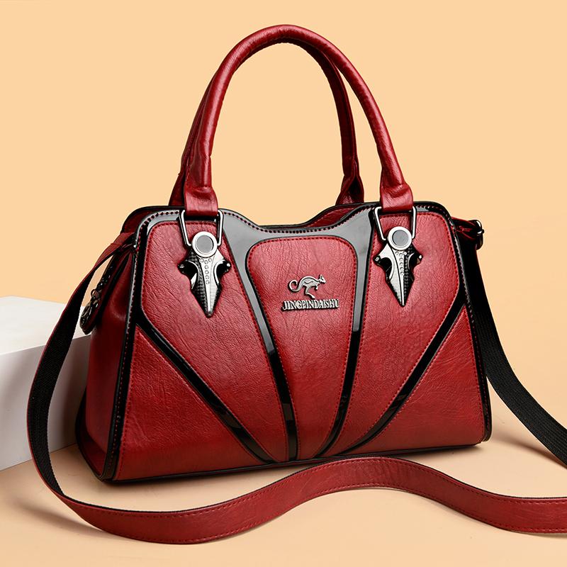 Large Capacity Waterproof Mom Bag Vintage Women's Tote Shoulder Bag