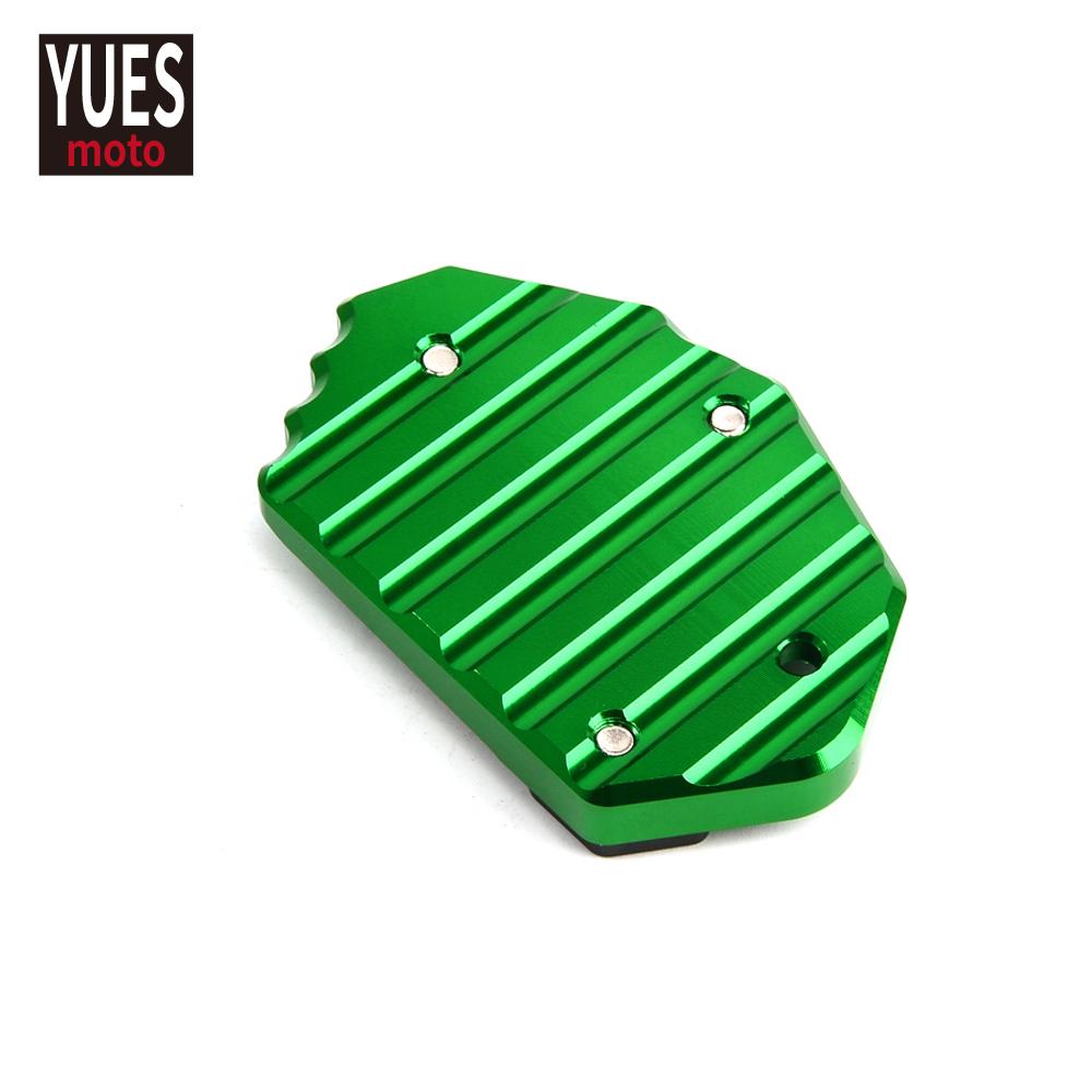 Motorcycle Accessories Kickstand Extension Foot Side Stand Enlarger Plate Pad For KAWASAKI Z900 Z900RS Z 900 2018