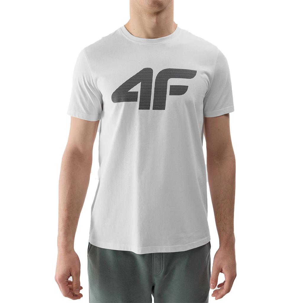 4F Mens Logo Regular T-Shirt