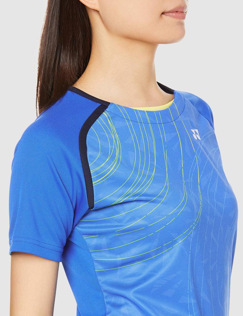 YONEX Game Blast Blue Size S Women's T-Shirt, (786),
