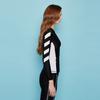 ARGO Tofino(Bk) Women'S Zip-Up Rash Guard Top
