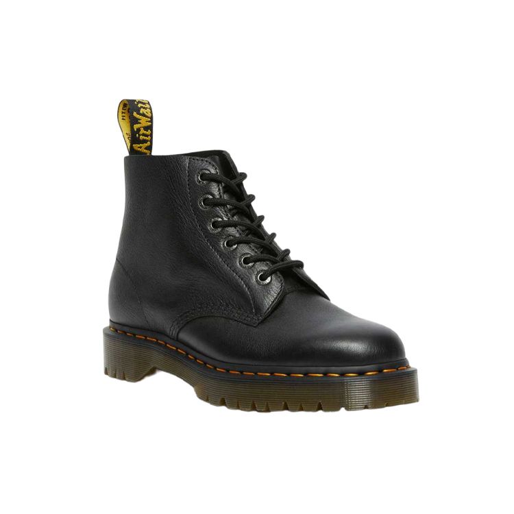 Dr. Martens 101 Bex Pisa Comfortable Casual Ankle Boots Leather Men Ankle Boots Black 27373001