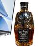 Liquor Decanters 300ml Decanters for Alcohol Airtight Lid 3D Design Empty Container for Wine Beverages Home Cellar Gathering