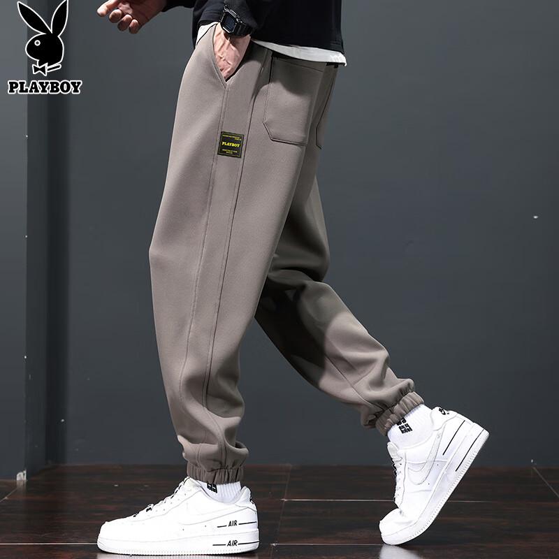 

Playboy Men s Drawstring Casual Pants 2XL