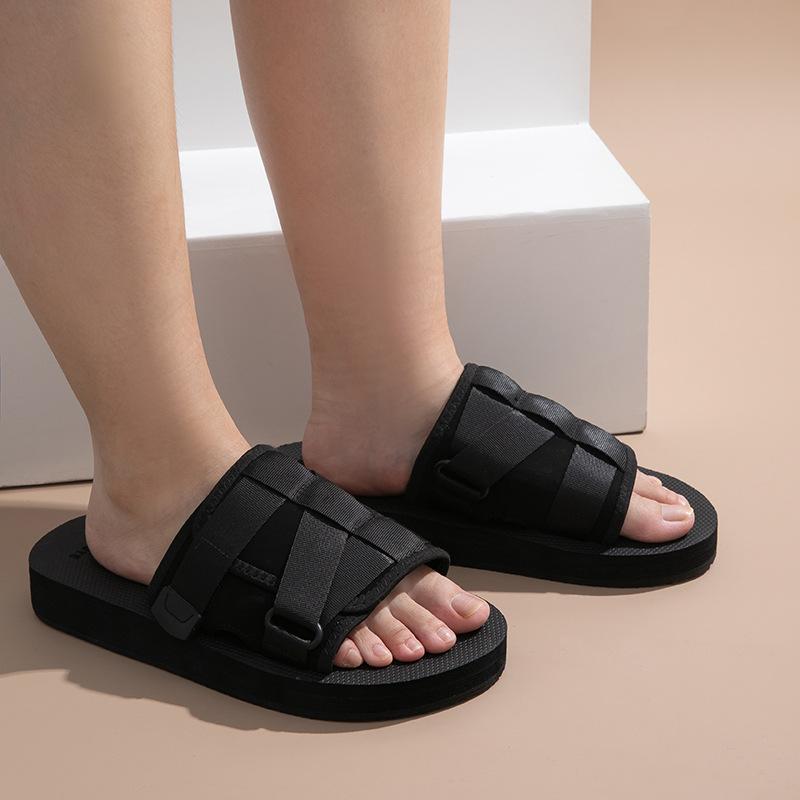 Fashion 2025 Men's Canvas Slippers Fashion Summer Lovers Casual Sandals Fashion Men's Women's Casual Beach Slippers Men Slippers