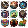 Wolf A3 A4 A5 Puzzle Ideal For Adults Children DIY Crafts Animal Shaped Holiday Gift Jigsaw Home Decoration