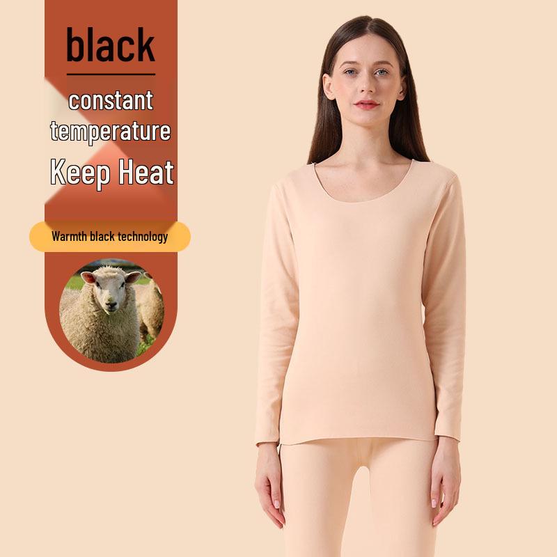 Men's German Velvet Thermal Underwear Set: Autumn Top and Bottom with Plus Velvet Pajamas