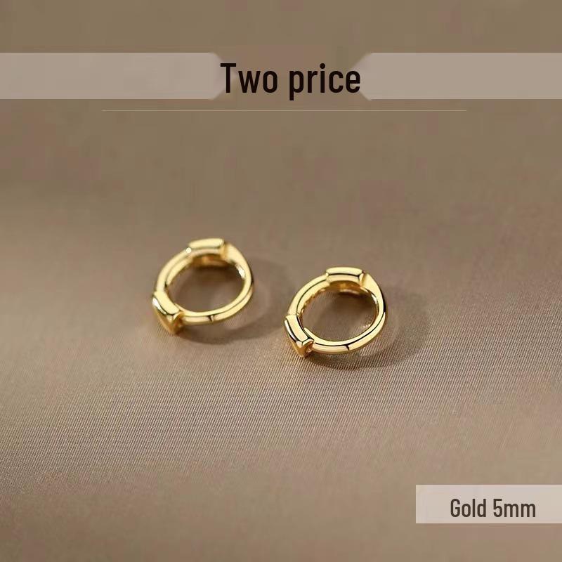 

2023 Гарячий Стиль Жіночі Сережки-Кільця: Голка зі срібла 925 проби для хряща вуха