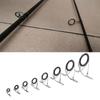 Wire Loop Line Repair Kit Eye Guides Stainless Steel Fishing Rod Guides Tips Circle Ring Eye Rings