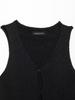 2025 Spring Women's Fashion: Sexy V-neck Sleeveless Knitted Vest Top