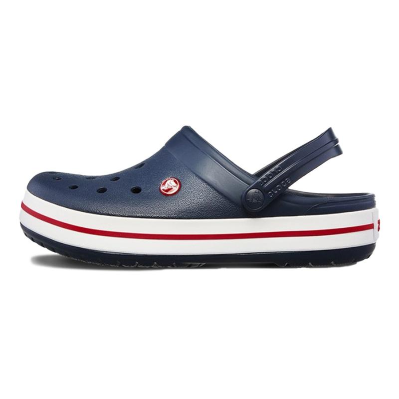 

Crocs Crocband Clog Sports Hole Shoes Beach Sandals Unisex Marine Blue 45-46