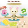Children Balance Scale Table Game Number Math Educational Toy for Early Learning