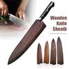 Professionell japansk kockknivslida för Gyuto/Santoku/Willagi-blad Skyddande träslida Förvaringsfodral för sushikockknivar