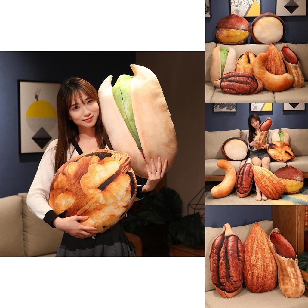 Pillows Almond Plush Toy For Kids Playroom Decor**