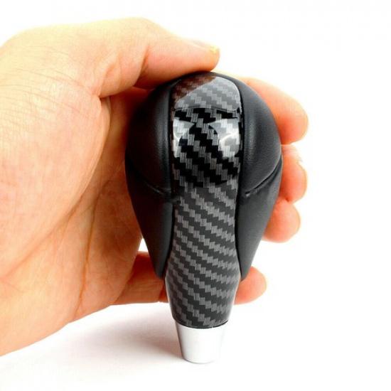 Carbon Fiber Leather Automatic Gear Stick Shift Knob For Lexus IS250 2006-2012