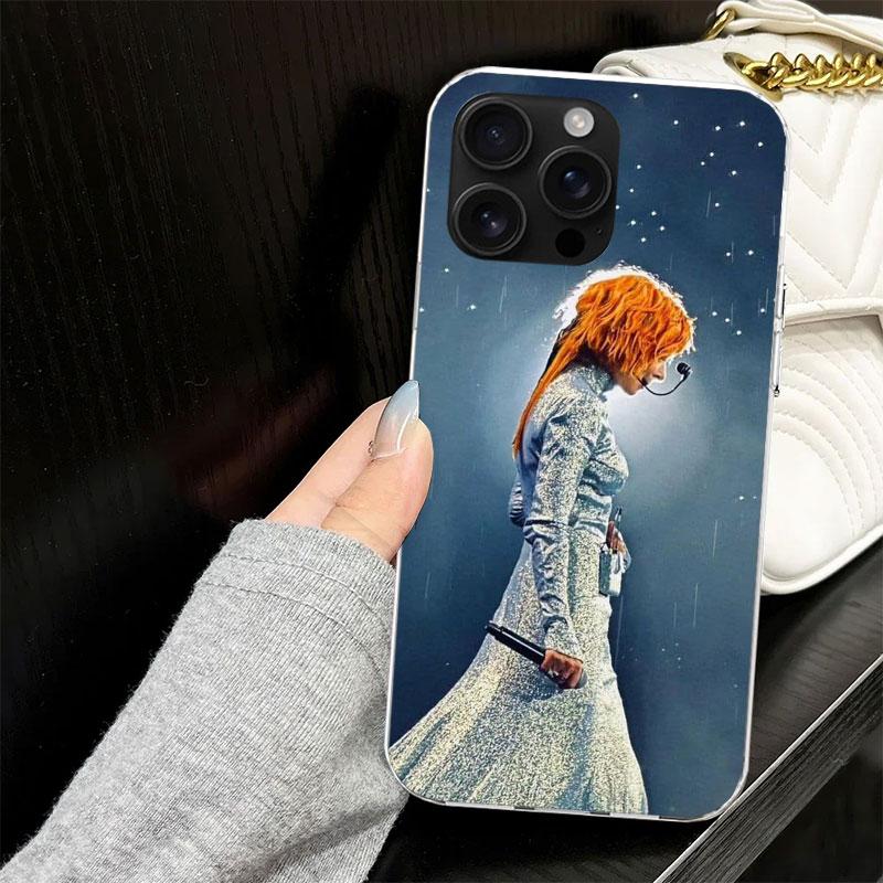 Mylene Farmer Case for iPhone 17 Air 16 16E 15 14 11 Pro Max Soft Phone Cover 12 13 Mini 7 SE 2020 8 Silicone Black Capa
