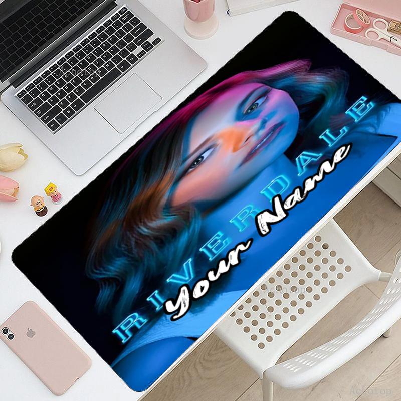 Custom Name Riverdale Theme Mouse Pad, Non Slip Rubber Base, Multifunctional Office & Home Decor, Perfect for Workspace Personalization.