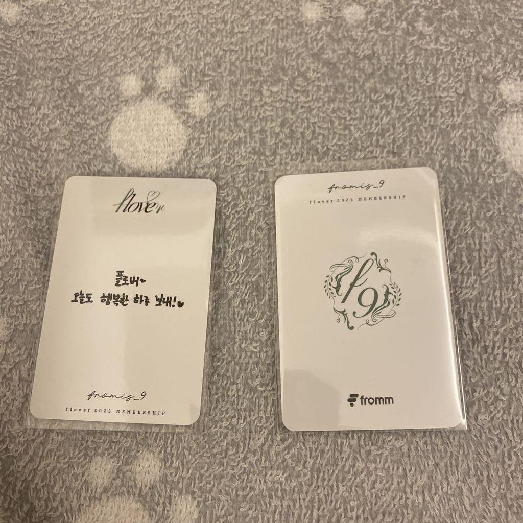 [USED] Fromis_9 Jihong Trading Card