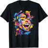 Colorful Abstract Portrait Art for Trendy Adults T-Shirt