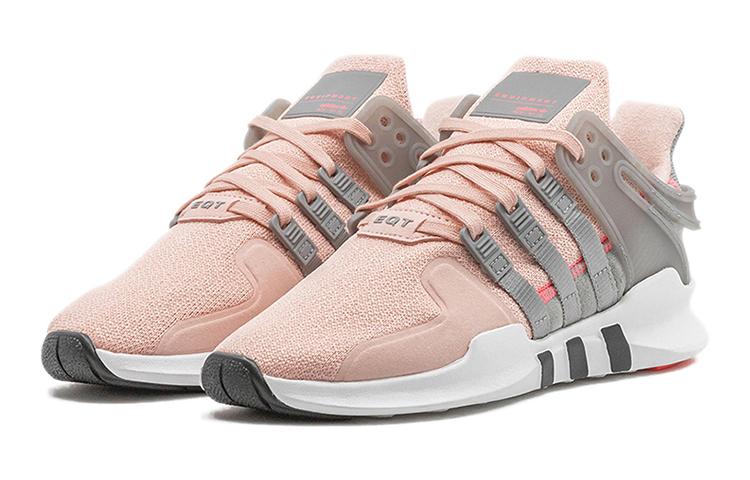 Adidas Originals EQT Support ADV J Abrasion Resistant Breathable Low top Kids Lifestyle Shoes Pink Gray Teenagers BB6703